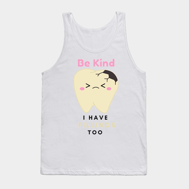Be Kind Tank Top by AJDesignsstuff